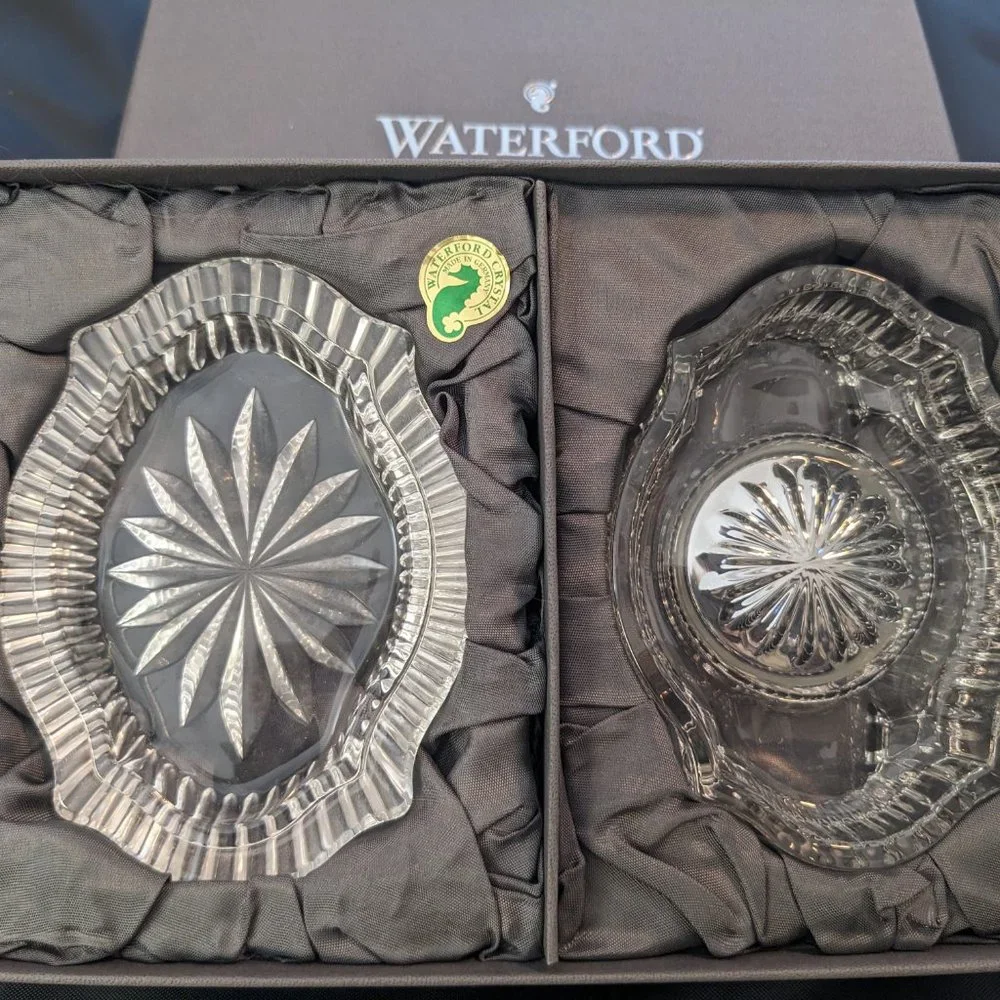 Waterford Crystal Music Box, "Memories" Vtg. With Box - Picture 12 of 14